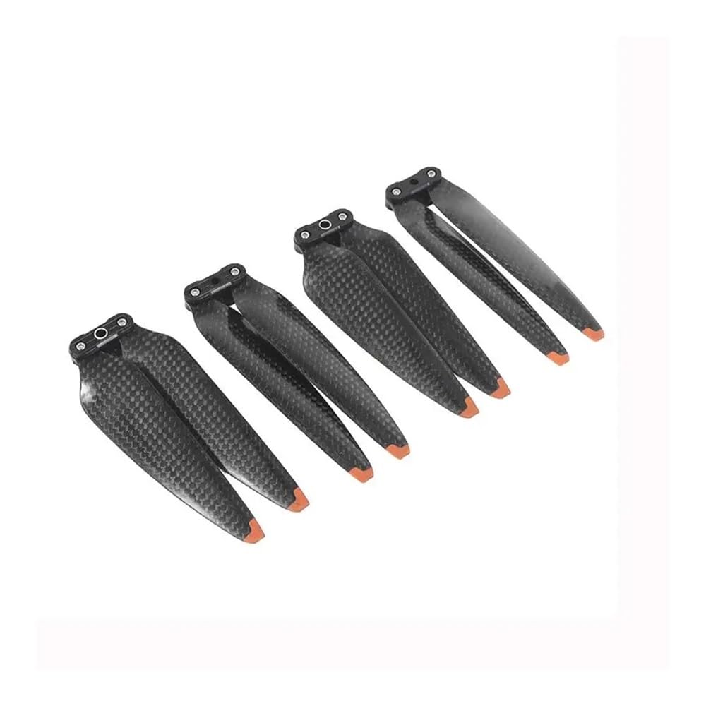 Adatto for eliche in fibra di carbonio, eliche rigide e leggere, eliche pieghevoli, accessori for droni a 2 pale(2Pairs)