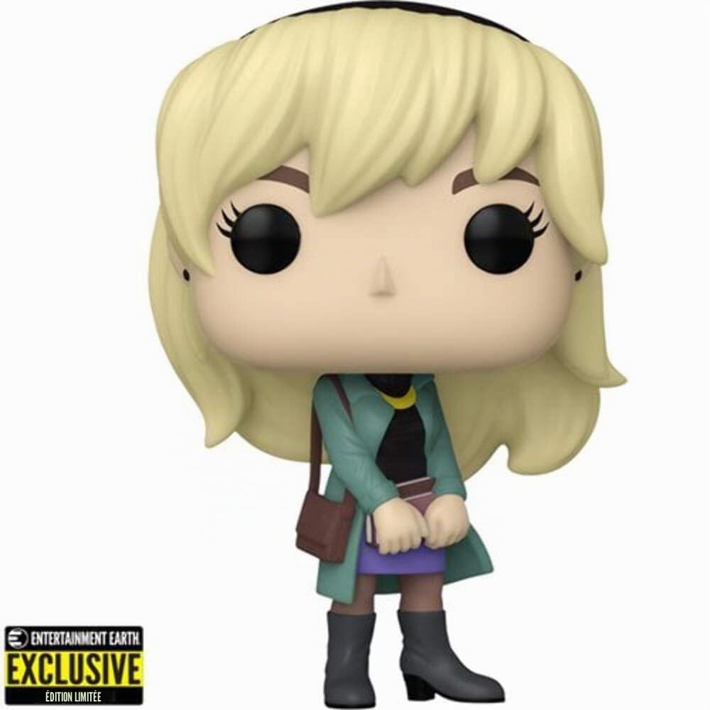 Funko Pop! Spider-Man Gwen Stacy Figurine en vinyle #1275 – Entertainment Earth Exclusive