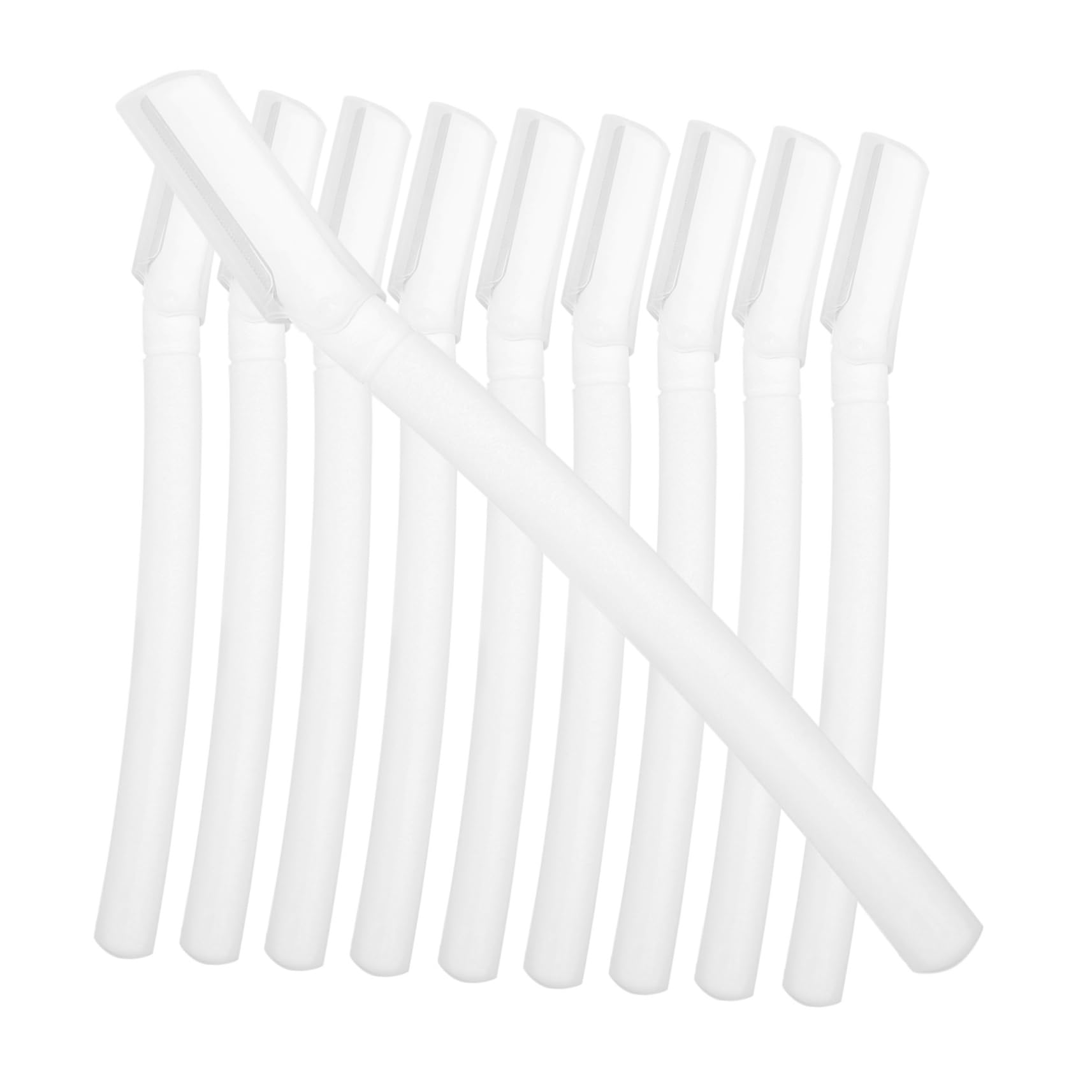 HONMEET Eyebrow Shaver Tools 10pcs Eyebrow Trimmer Set Portable Gentle Facial Hair Shaver