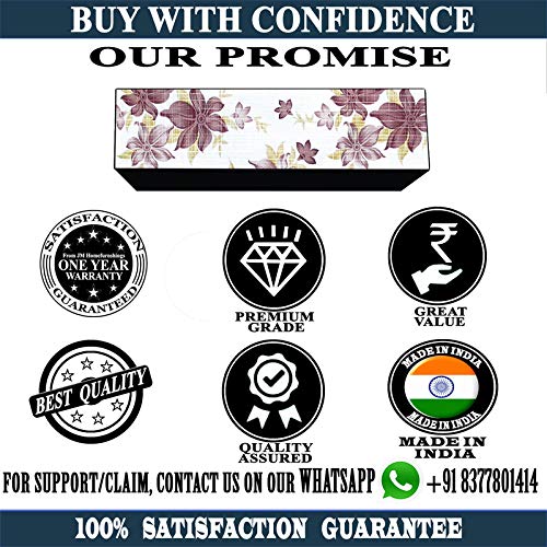 Image of Polycarbonate Water & Dustproof Split Ac Cover for Carrier 1.5 Ton 3 Star Inverter, Black (Color12)