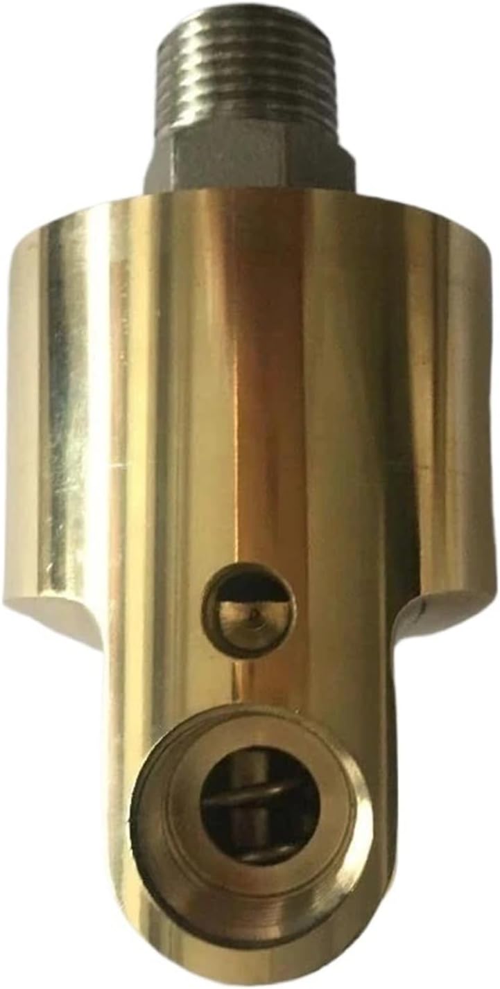 1.2 Inch HD32 DN32 Rotating Joint 360 Rotary Joint Water Air Oil Swivel Coupling Spray Universal Connector Brass Rotation Union(Left Thread)