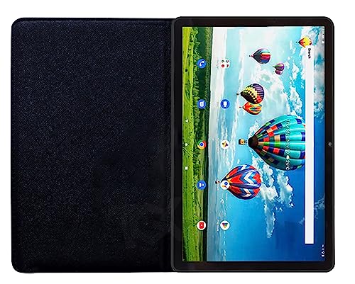 Image of TGK Leather Flip Stand Case Cover for Acer One T9-1212L (25.65 cm) 10.1 Inch Tablet (Black)