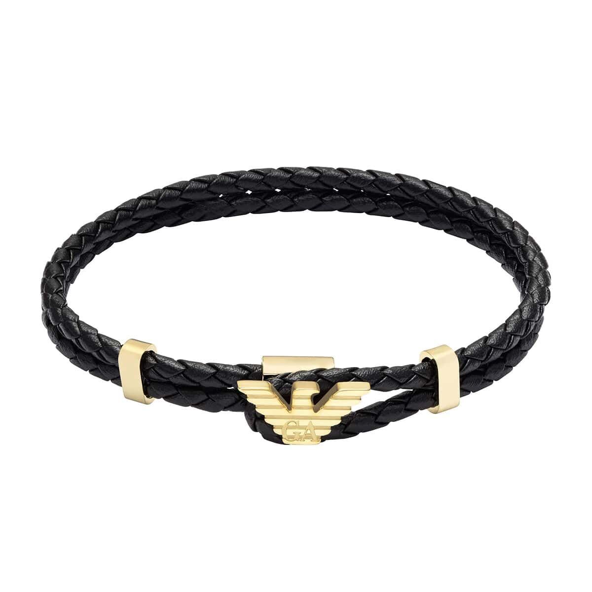 Emporio Armani Męska bransoletka w złotym odcieniu, EGS3321710