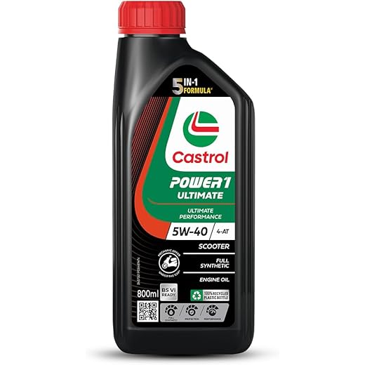 Castrol POWER1 ULTIMATE 5W-40 Engine Oil 800 ML