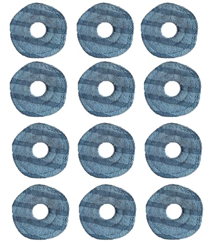CGYGP 12 Pack Replacement Mopping Pads Compatible with Anker Eufy X10 Pro Omni and Eufy X9 Pro Robot Vacuum, Vacuum Cleaner Accessories