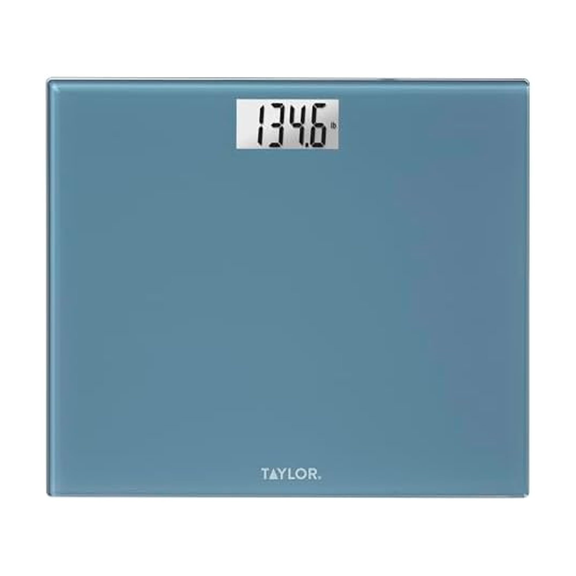 Taylor Digital Extra-Wide Extra High 500lb Capacity Bathroom Scale for Body Weight Ultra Wide Platform Digital Weighing Machine