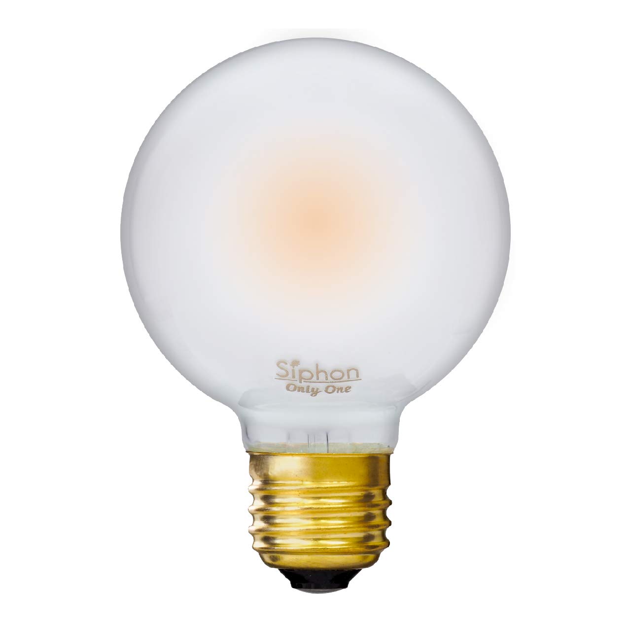 Amazon | 【3年保証 フィラメントLED電球「Siphon」ボール70 フロスト