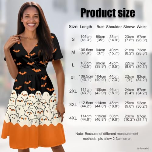 Image of Women's Summer Dresses Short Sleeve Formal Dresses with Pockets | Lightweight Quick‑Dry Soft Comfortable 2026 Fashion Dresses Loose Plus‑Size High‑Waisted