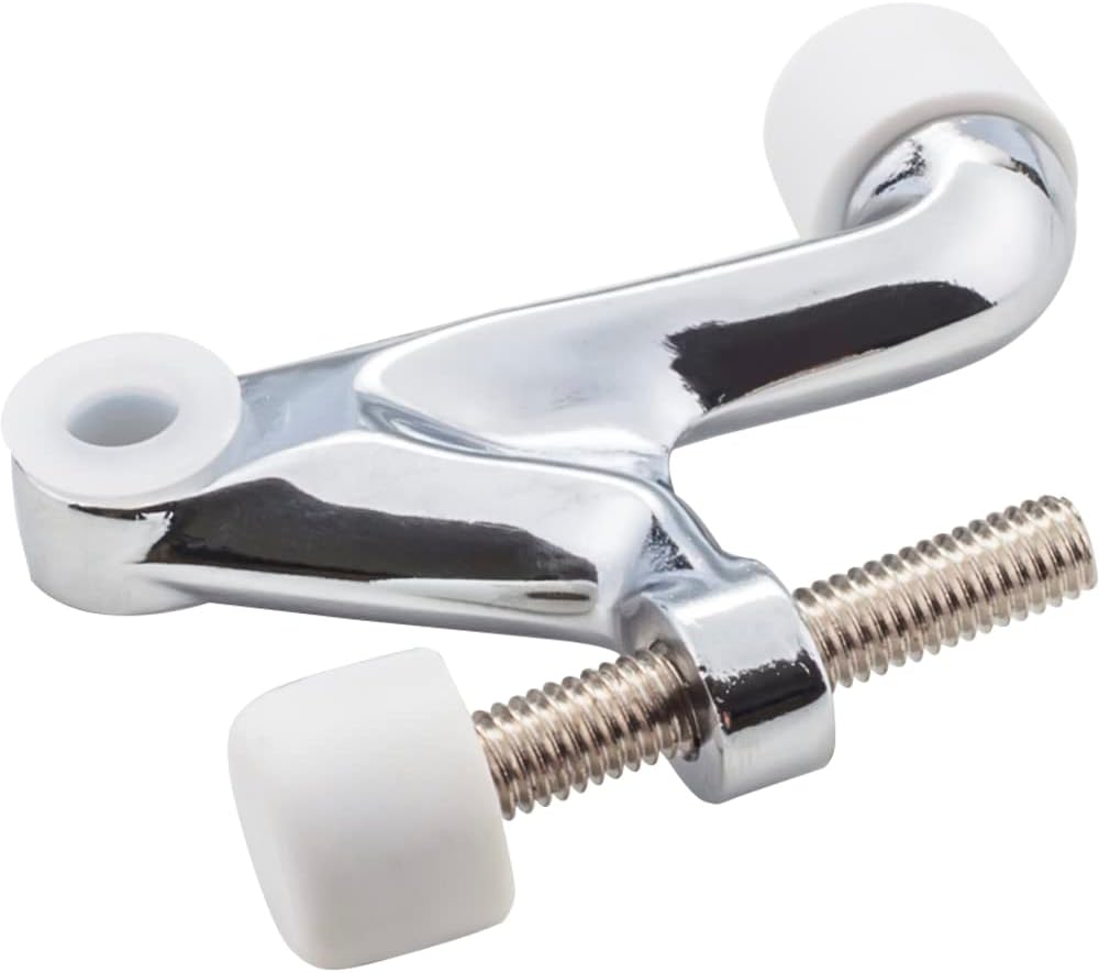 Hinge Pin Door Stop - Polished Chrome