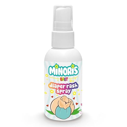 Aerosol para erupción del pañal para bebé, contenido orgánico, óxido de zinc, hipoalergénico, vegano, manteca de karité, calma, protección contra la