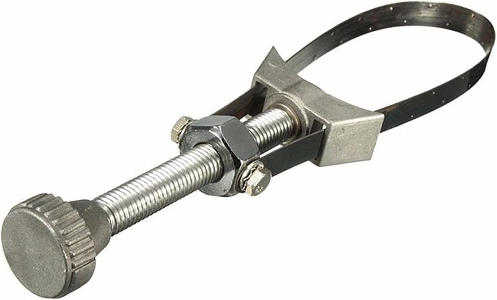 Verstellbarer Schraubenschlüssel, verstellbarer Schraubenschlüssel – 1 Stück, Auto-Ölfilterelement-Schlüssel, Entfernungsfilter, Maschinenschlüssel, Barrentyp, Stahlgürtelschlüssel, Ölgitter-Entfernun
