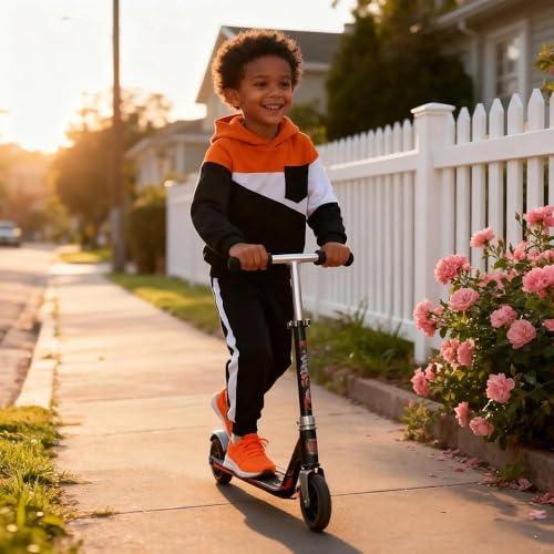 Image of 2-6T Toddler Baby Boy Clothes Color Blocking Hoodies + Pants Fall Winter Outfits