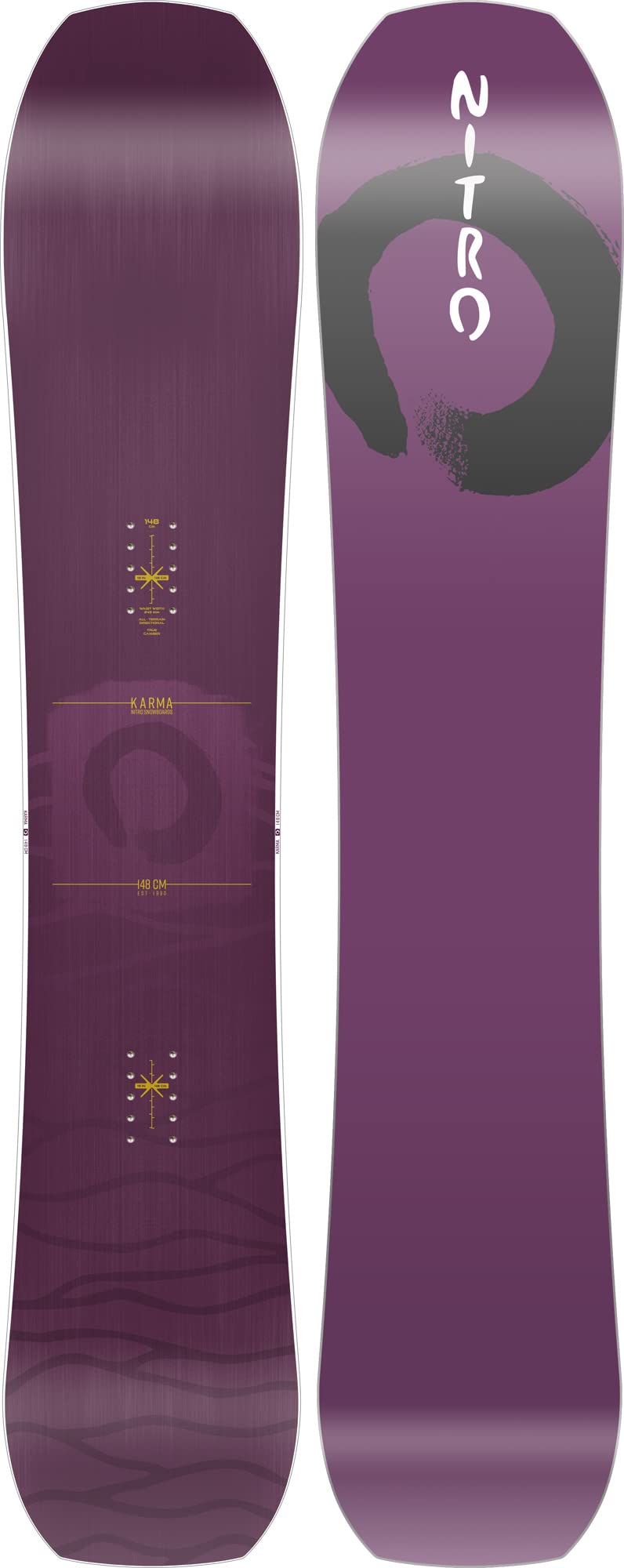 nitro karma snowboard Snowboards BRD '23 Women's Skateboard Camber Trüe All Terrain Midwide Fashion allowing you to effortlessly Daypack Best One Day smarttag_active Choose Option:Helmet Gray MD