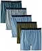 Hanes Men's Classics Woven Boxer - Colors May Vary (Pack of 5)