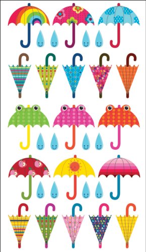 EK Success Sticko Patterned Umbrella Sticker