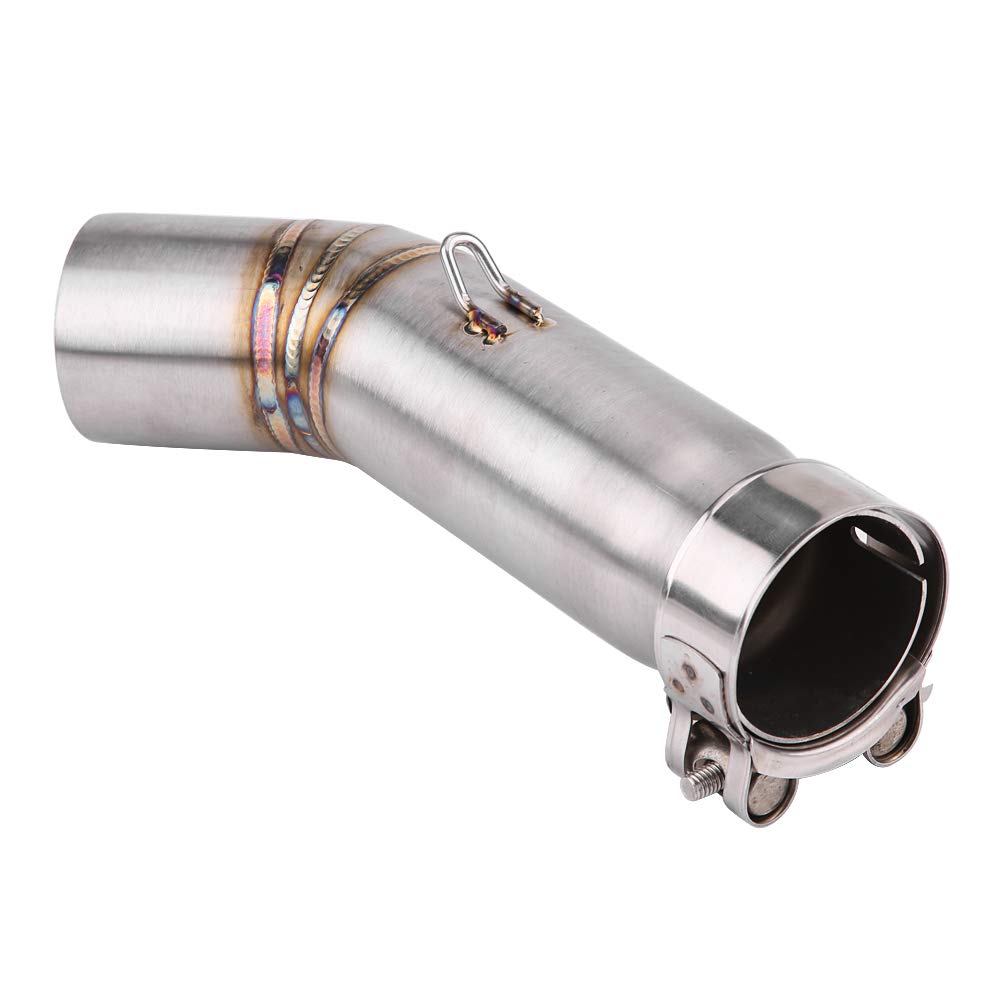 Qiilu Auto syst¨¨mes d'¨¦chappement Silencieux, Tuyau interm¨¦diaire de ventilation du syst¨¨me d'¨¦chappement complet pour moto pour GSX- R600 / GSX-R750 2008