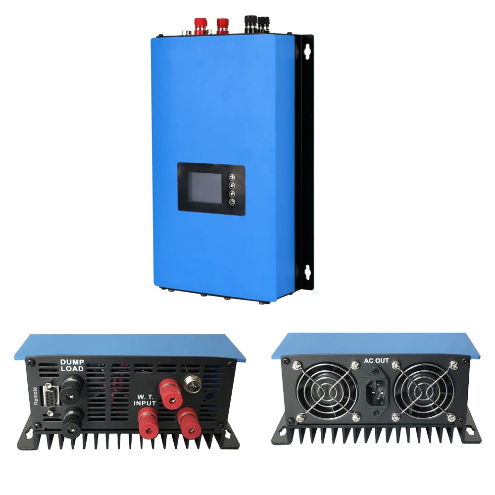 2000W Windenergie netzgekoppelter Wechselrichter mit Begrenzungssensor, selbstentladende Last, 45-90VDC 230VAC für AC 48V Windkraftanlagen