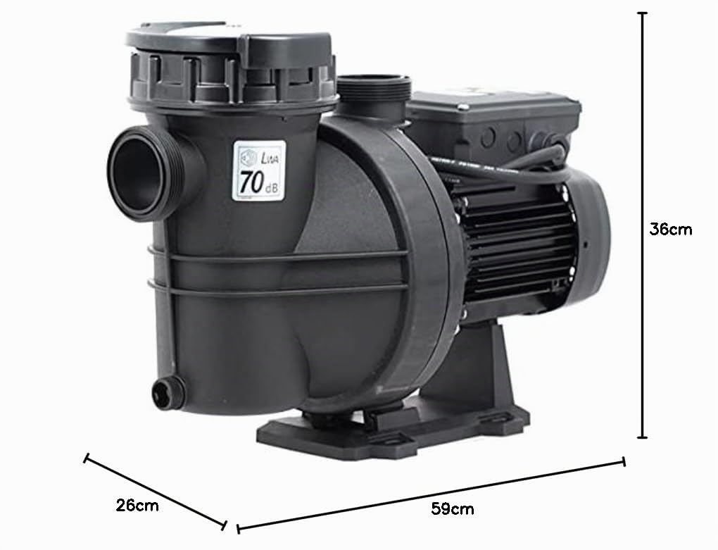 Pompe de Piscine NOX 75 15 m Noir