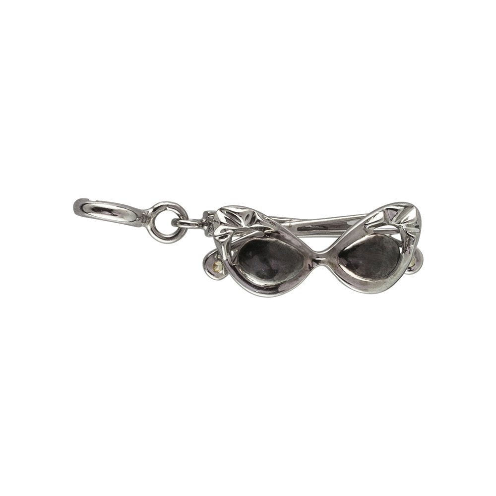 FOURSEVEN Jewellery 925 Sterling Silver Glam Girl Sunglasses Charm Pendant, Fits in Bracelets, Chains and Necklace for Women and Girls (B075CQBZ15) Amazon Price History, Amazon Price Tracker
