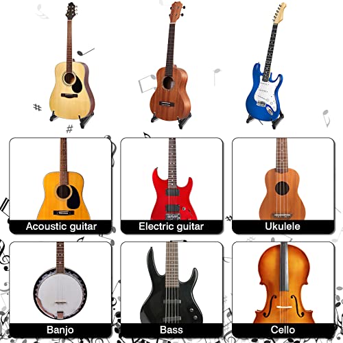 Support Pliable pour Guitare Support de Guitare Portable Stand de Guitare Universel Classique avec Médiators et Sac de… - Les Beatles, Paul McCartney, John Lennon, RIngo Starr, George Harrison Support Pliable pour Guitare Support de Guitare Portable Stand de Guitare Universel Classique avec Médiators et Sac de… – Image 7