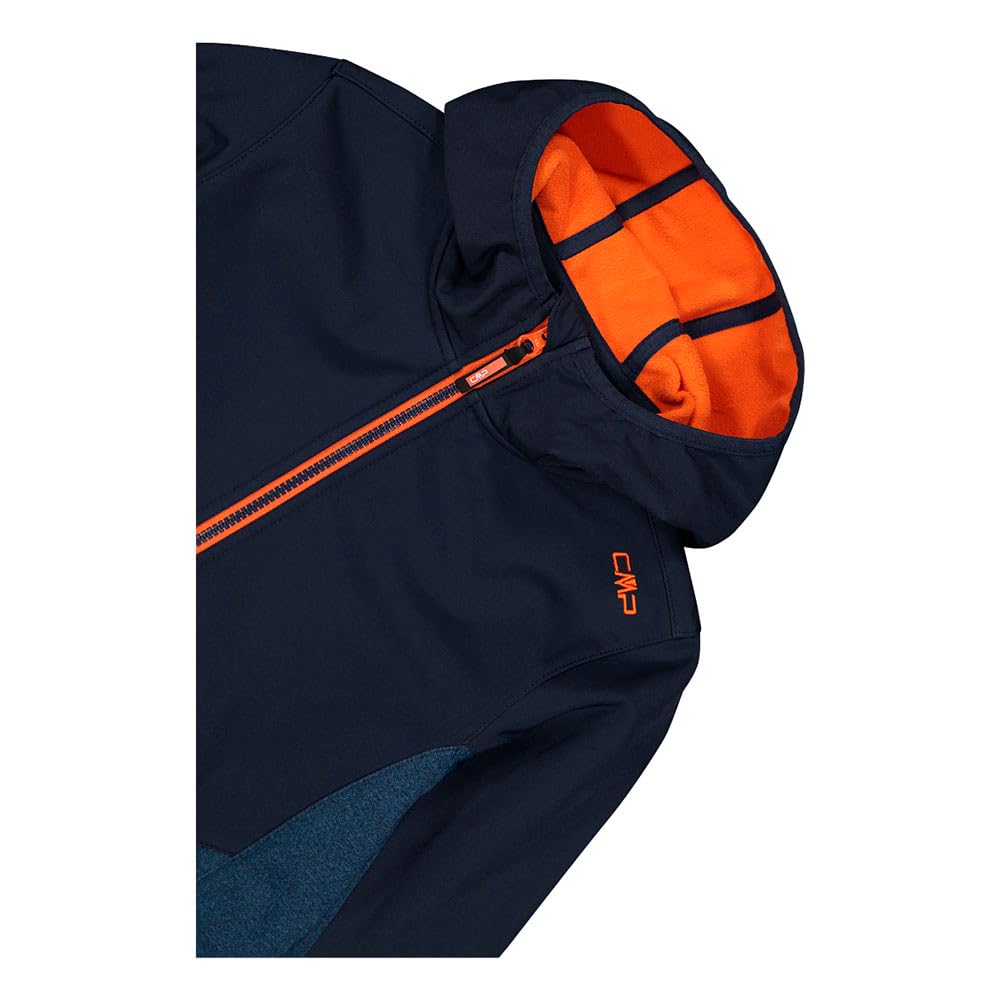 CMP Uni Kinder Giacca Da Bambino in Softshell Con Cappuccio Fisso Jacke