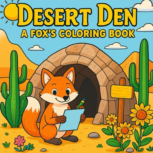 Photo de DESERT DEN AFX'S COLORING BOOK