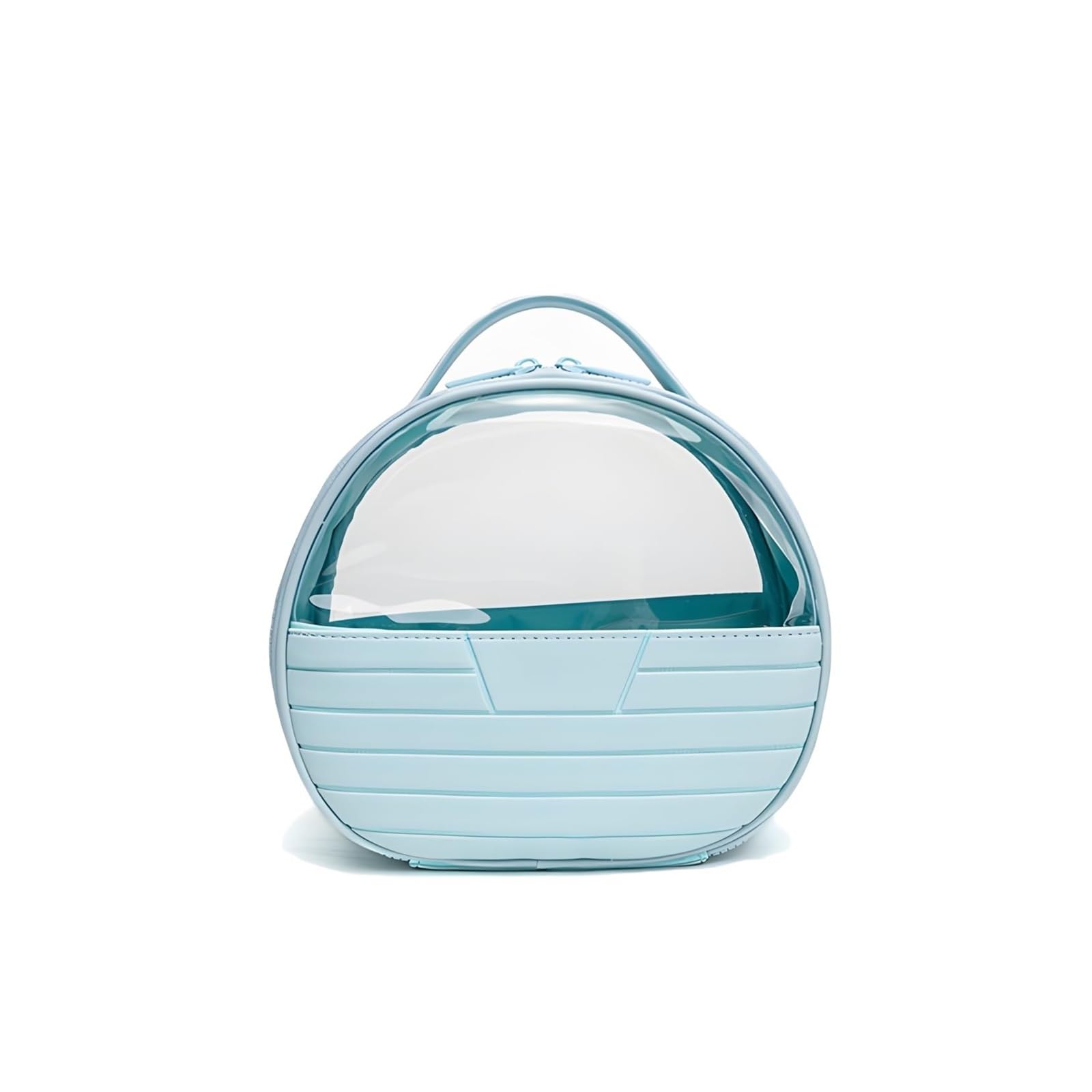Trousse de Maquillage imperméable en TPU avec Protection pour Les Pattes, Organisateur de Toilette Grande capacité en PVC Transparent à Motif Diamant, étui de Voyage Portable et éc