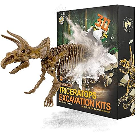 JamBer Triceratops Dinosaurier Spielzeug Ausgrabungsset Cover