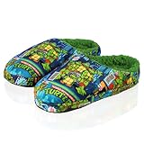 Hyp Teenage Mutant Ninja Turtles Slippers Adult Scuff Sllide Slipper Socks 1 Pair (Large/X-Large)