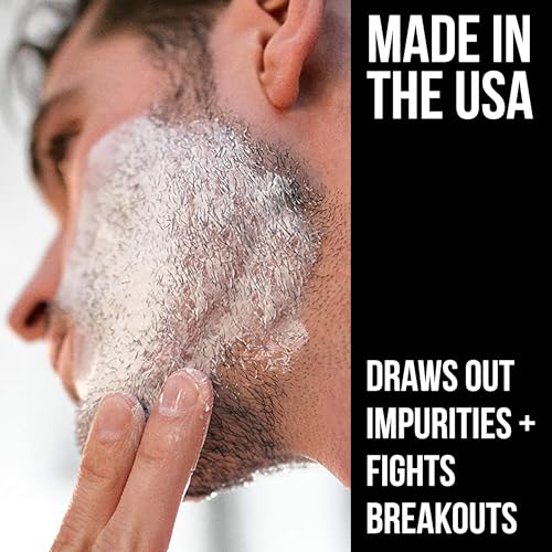 RUGGED & DAPPER - Premium Face Mask for Men - Deep Pore Cleansing Treatment - Fights Blackheads + Acne + Excess Oil - USA Made with Natural Kaolin Clay - 5.5 Oz - Image 5