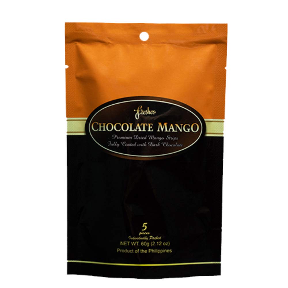 Buy Freshco Dried Mangoes Dark Chocolate Coated Dried Mangoes 60g (2.