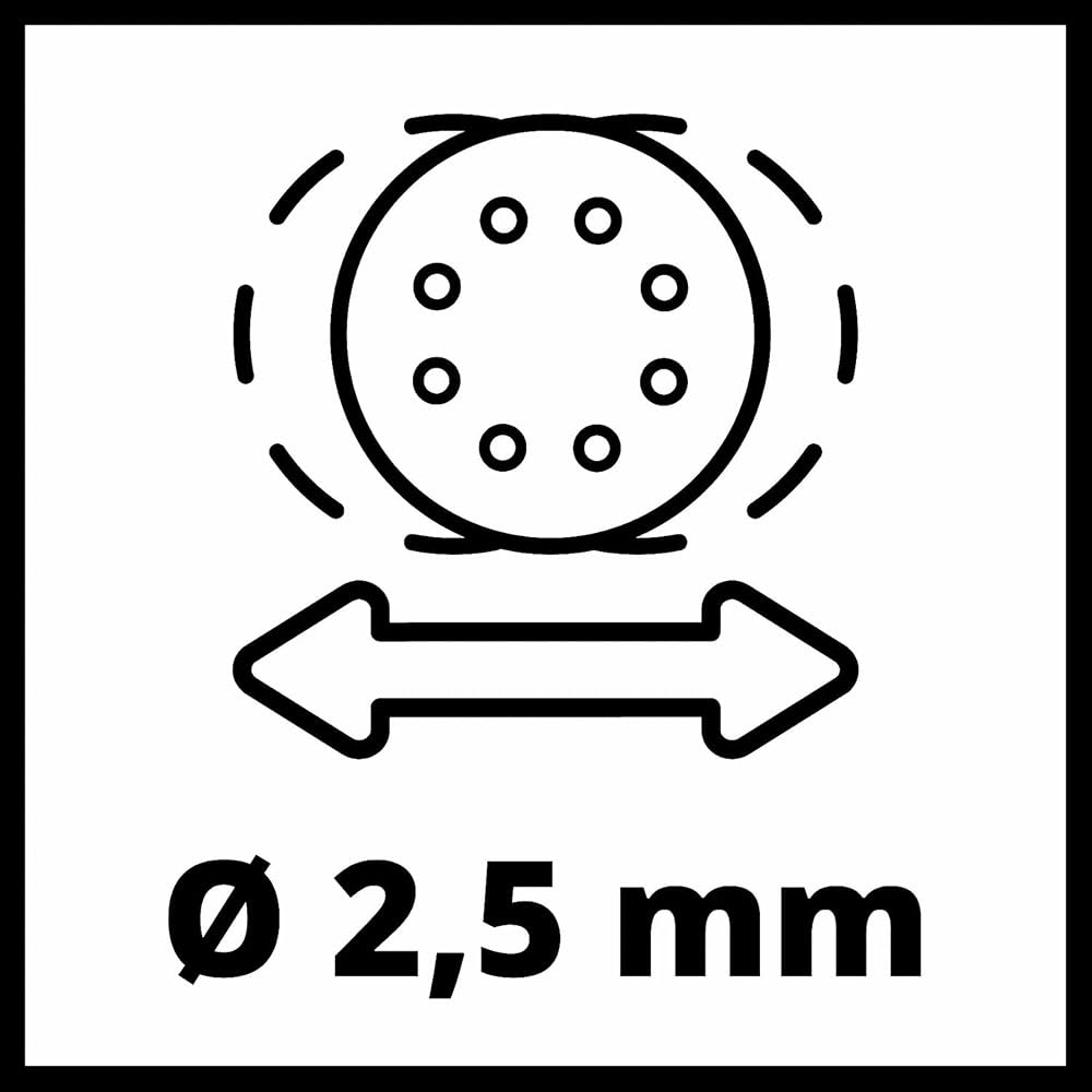 Einhell TC-RS 425 E Szlifierka mimośrodowa 425 W 125 mm 26000 obr/min