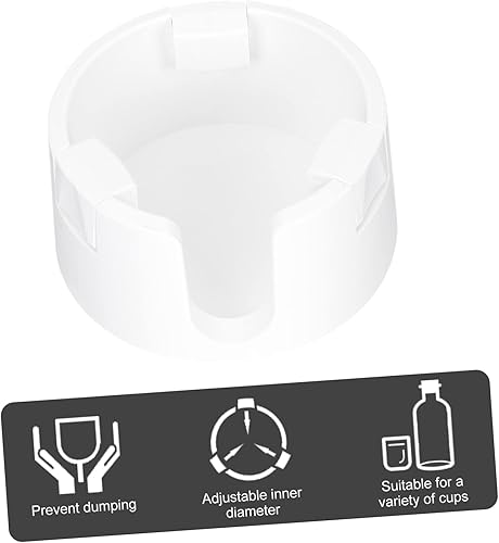 Miniatura 3 de Veemoon Portavasos fijo antiderrames, portavasos para bebidas, soporte para escritorio, portavasos, para bebidas, escritorio para sofá, mesa, para