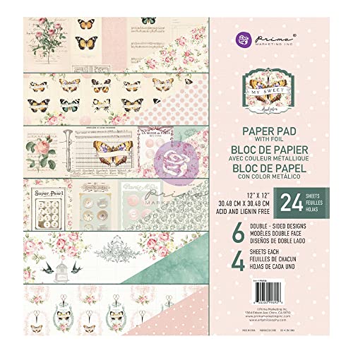 Prima Marketing 655350996956 Papier, Mehrfarbig, 12-x-12-Inch
