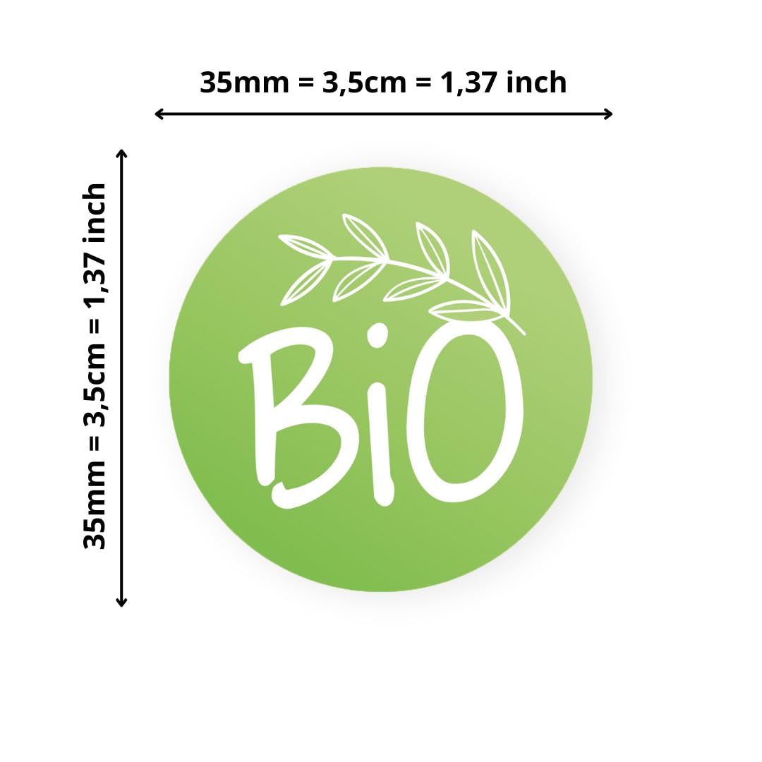 Contenitori Plastica Per Alimenti Etichette Adesive Rotonde Biodegradabili - Diametro 37 Mm, Compostabili Ed Ecologiche, Fatte In UK Carboni Attivi - Foto 14