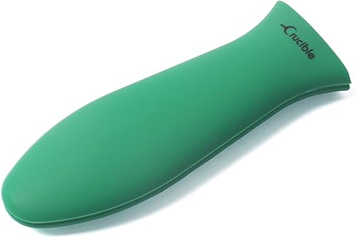 Soportes de silicona para mango caliente (grande, verde)