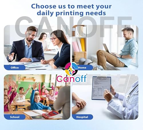 Image of CANOFF GI-790 Compatible Refill Ink Bottle Set for Ink Tank Printers - 4 Color Pack (Black,Cyan,Magenta,Yellow) | Suitable for G1000,G1010,G2000,G2010,G3000,G3010,G4000,G4010,G1012 (Gi-790 CMYK)