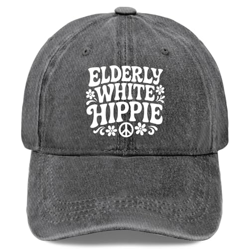 Elderly White Hippie. Sun Hats Garde caps for Girlfriends
