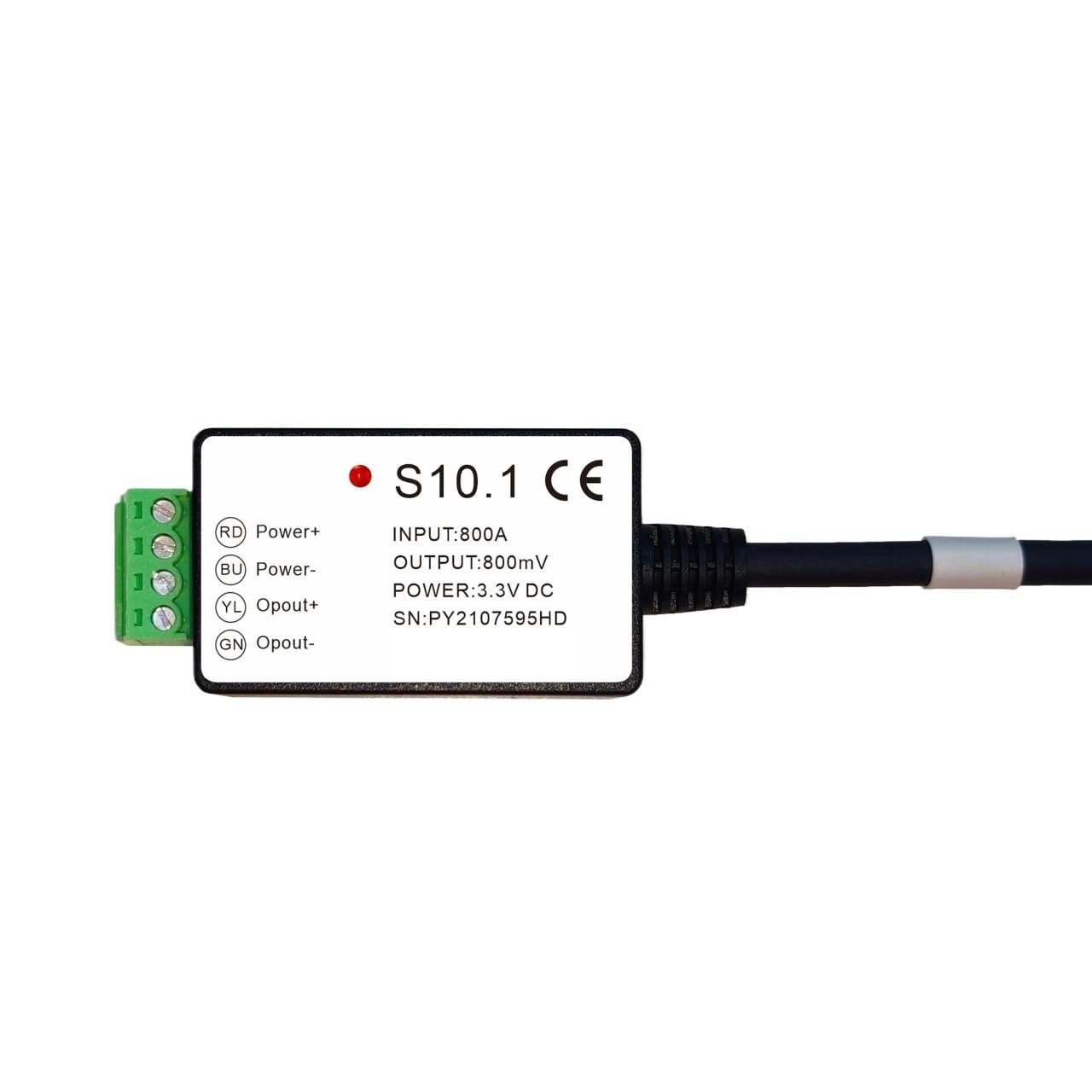 JVDDI Power Quality Analyzer S10 Mini Integrator, Single-Phase with Power Frequency and Rogowski Coil
