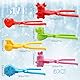 Schneeball Former, 6 Stück Schneeballzange, Schneeball Maker, Schneeball Clip, Schneeballformer Viele Formen, Schneespielzeug Kinder Schneeballschlachten Winter Outdoor Schneespielzeuge für Kinder(B)