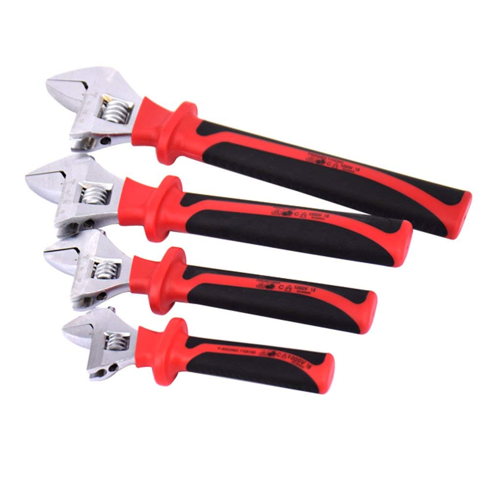 Llave inglesa ajustable (1000 V, pinza de bloqueo, gancho y llave de bloqueo), 0-32mm, 1