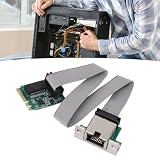 Karta Sieciowa Ethernet 2,5G z Kluczem M.2 A+E, Karta Sieciowa z Pojedynczym Portem RJ45 2,5G/1G/100 Mb/s, Karta Gigabit Ethernet M.2 A E do RTL8111H, Obsługa ECC i CRC, dla
