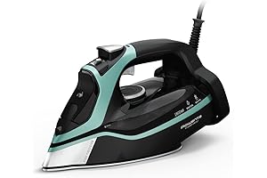 Rowenta Steamforce DW9280 Stainless Steel Soleplate Iron for Clothes