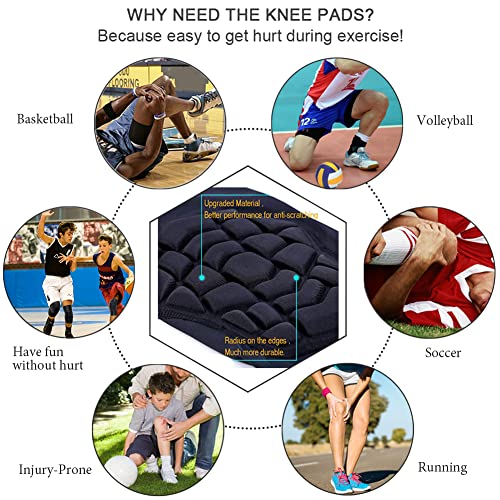 image for SZKANI Knee Pads Compression Leg Sleeve Knee Sleeve for All Sports Wre