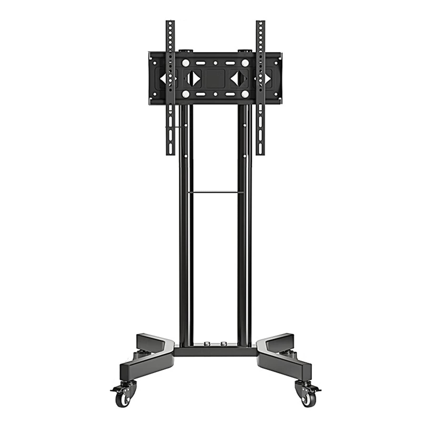 asdchZen Mobile Tv Cart Rooling Tv Stand With Wheels For 32 To 65 Inch Tvs,Movable Monitor Holder For Home Office,Max 400X400Mm