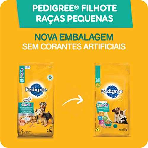 Ração Pedigree Para Cães Filhotes Raças Pequenas 900 g