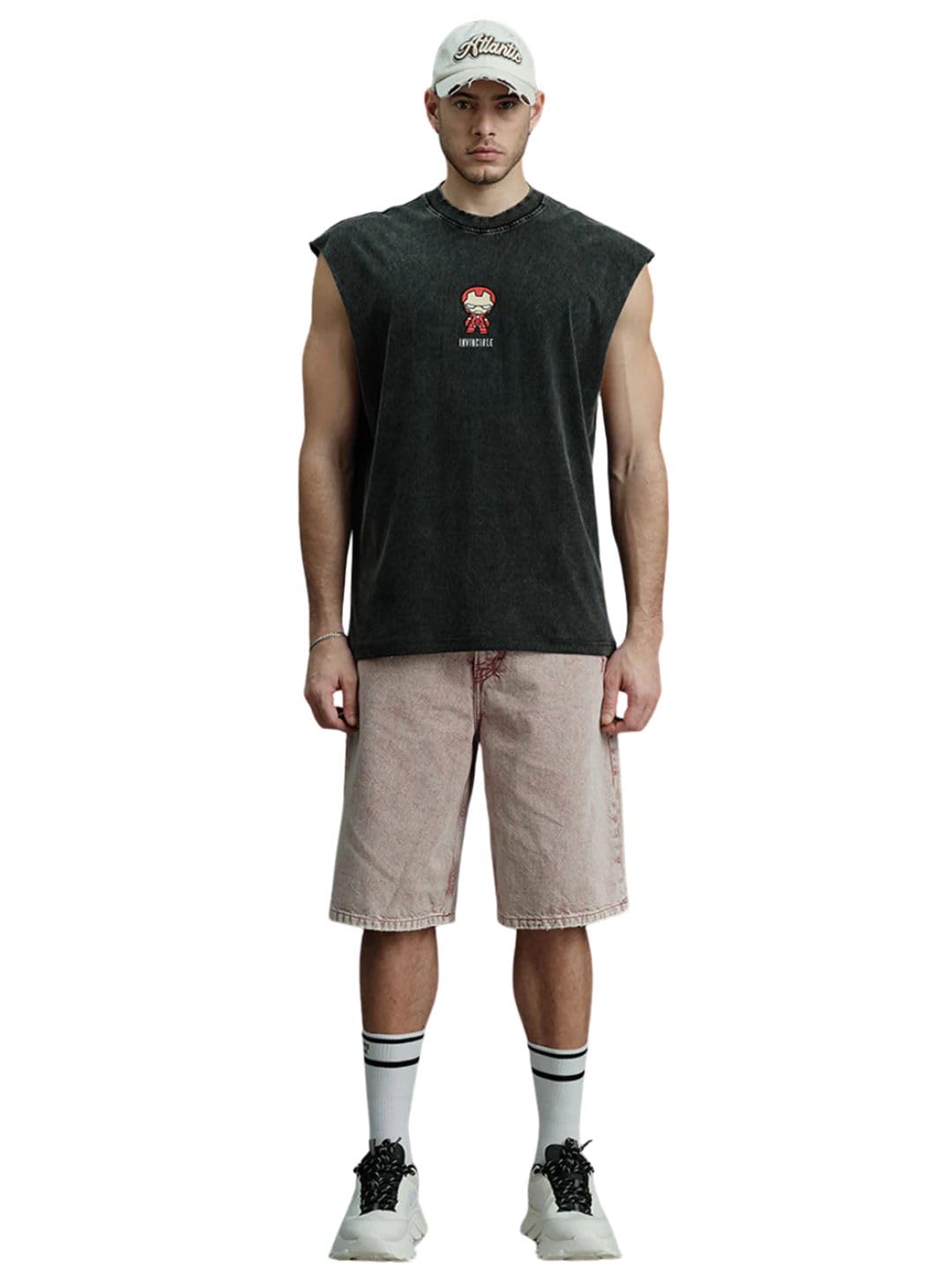 BONKERS Toon Iron Man Vest Tank-picture-14