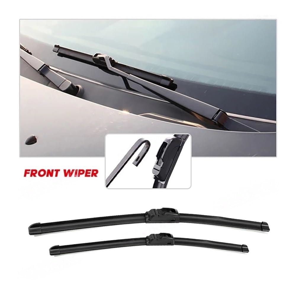Escobillas limpiaparabrisas delanteras Juego De Escobillas Limpiaparabrisas Delanteras Y Traseras 26"+14" Para Parabrisas, Compatible Con Para Jazz MK2 MK3 2009-2020
