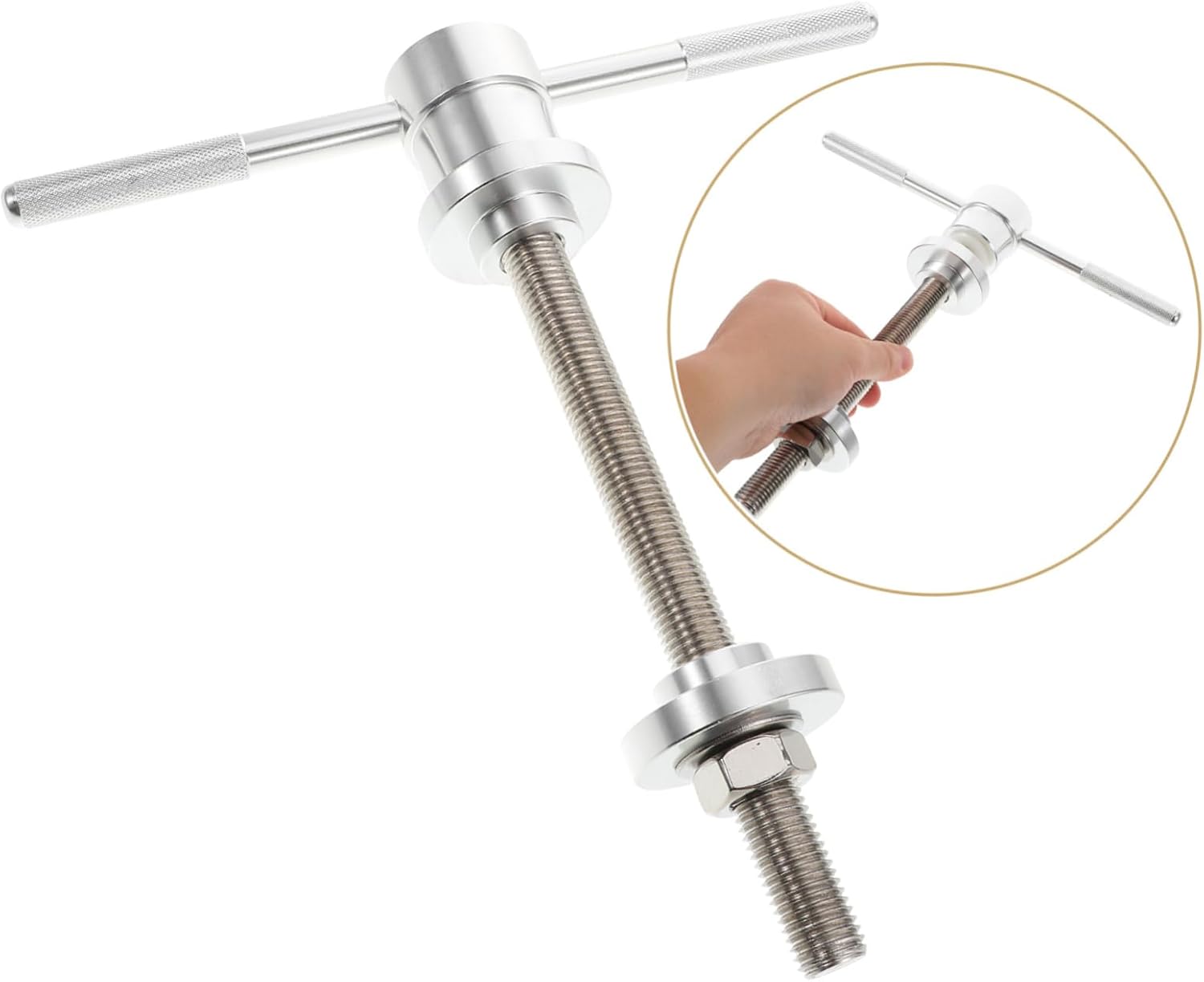 Kisangel Bike Headset Cup Installation Tool Durable Bottom Bracket Press Tool for Easy Repairs for Bike Workshops and Mechanics High Grade Material for Use Simple and Bearing Installer