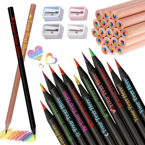 Lápices de colores personalizados pack multicolor